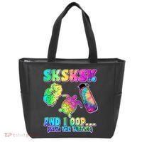 Tie Dye SKSKSK and I OOP Save the Turtles Tote Bag thumb 0