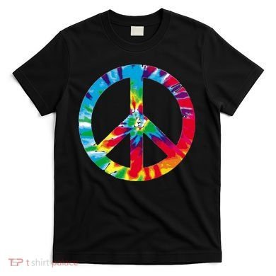 Tie Dye World Peace Sign T-Shirt
