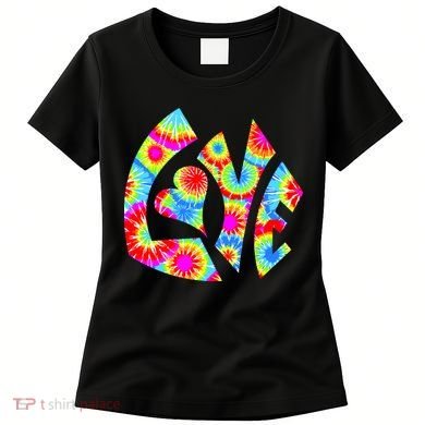 Tie Dyed Love Sign Logo Women's T-Shirt
