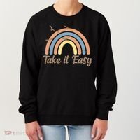 Take It Easy Rainbow Mental Health Women's Sweatshirt thumb 0