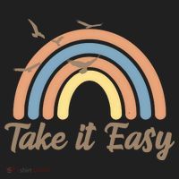Take It Easy Rainbow Mental Health Women's Sweatshirt thumb 2