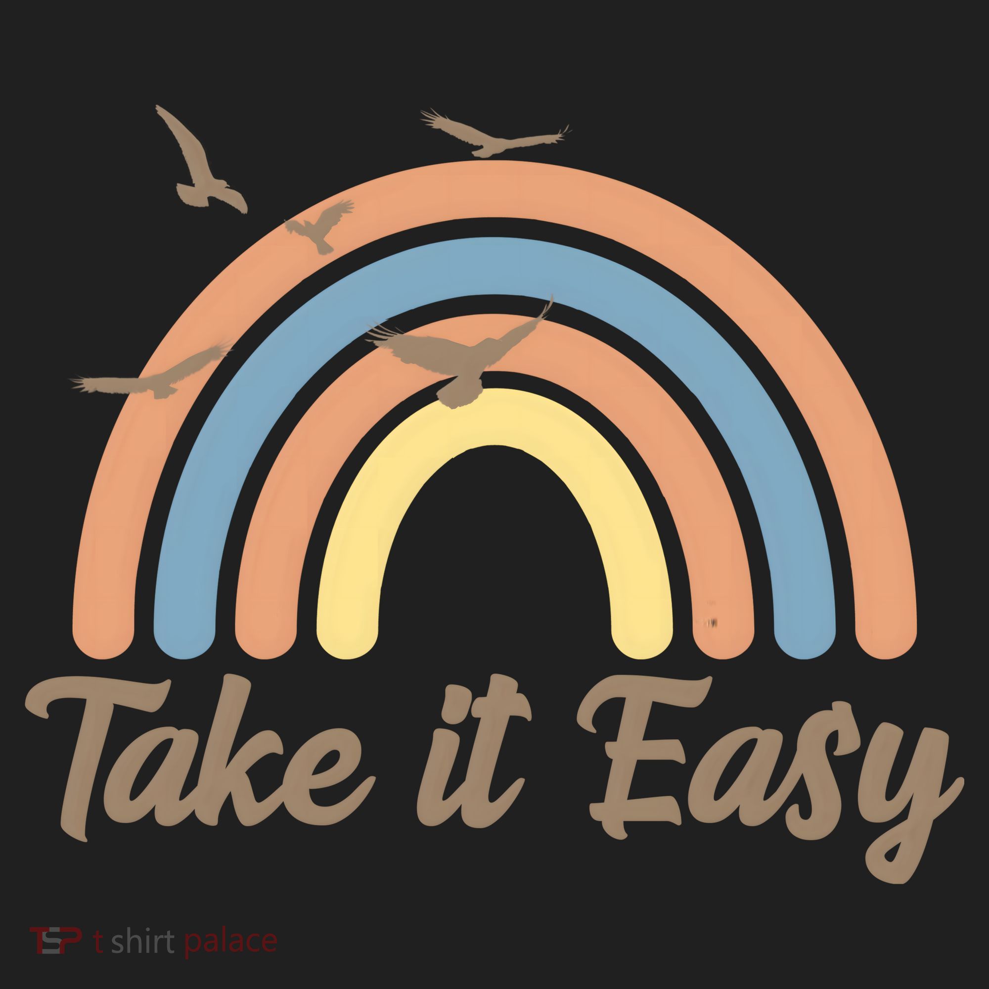 Take It Easy Rainbow Mental Health Women's Sweatshirt