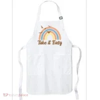 Take It Easy Rainbow Mental Health Apron thumb 0