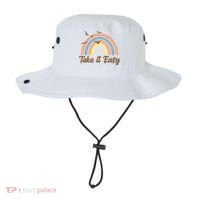 Take It Easy Rainbow Mental Health Bucket Hat thumb 0