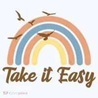 Take It Easy Rainbow Mental Health Women's T-Shirt thumb 6