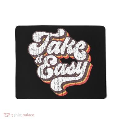 Take it Easy 70s Outfits for Vintage Aesthetic Mousepad