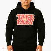 Take It Easy Retro Quote Hoodie thumb 2