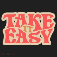 Take It Easy Retro Quote Hat thumb 2
