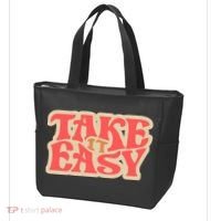 Take It Easy Retro Quote Tote Bag thumb 3