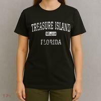 Treasure Island Florida FL Vintage T-Shirt thumb 4