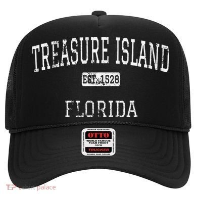 Treasure Island Florida FL Vintage Hat