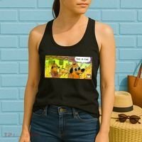 This Is Fine Meme Shirt Women's Tank Top thumb 2
