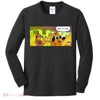 This Is Fine Meme Shirt Kids Long Sleeve Shirt thumb 0