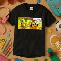 This Is Fine Meme Shirt Kids T-Shirt thumb 3