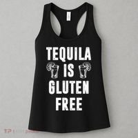 Tequila Is Gluten Free Funny Women's Tank Top thumb 3