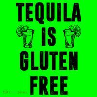 Tequila Is Gluten Free Funny Coaster thumb 2