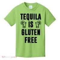 Tequila Is Gluten Free Funny Kids T-Shirt thumb 0