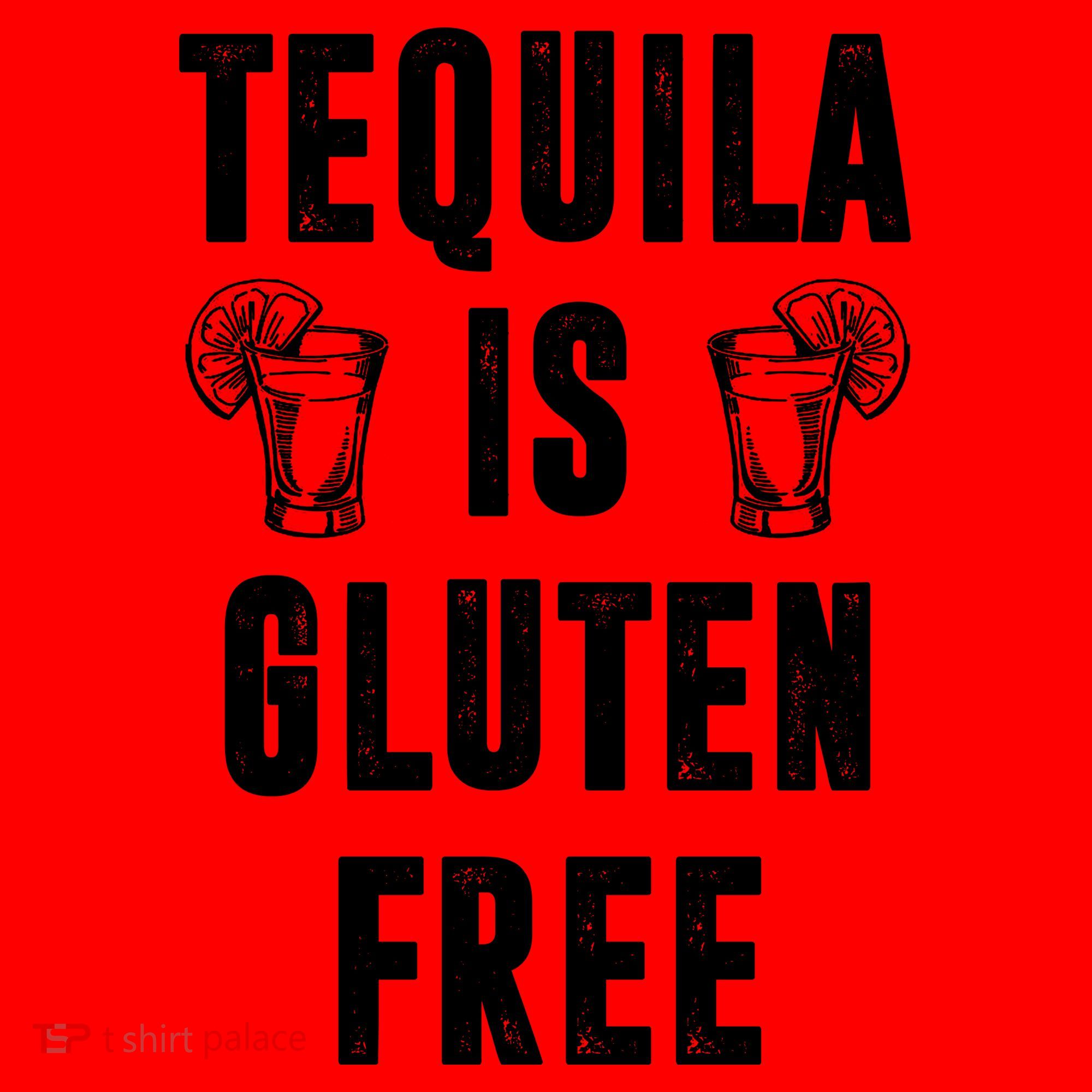 Tequila Is Gluten Free Funny Santa Hat
