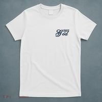 Trust In God Christian Faith In Jesus Midnight Blue Embroidered Embroidered T-Shirt thumb 5