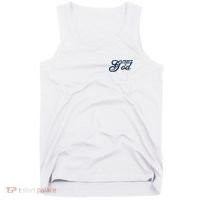 Trust In God Christian Faith In Jesus Midnight Blue Embroidered Embroidered Tank Top thumb 0
