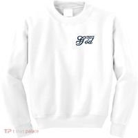 Trust In God Christian Faith In Jesus Midnight Blue Embroidered Embroidered Kids Sweatshirt thumb 0