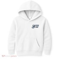 Trust In God Christian Faith In Jesus Midnight Blue Embroidered Embroidered Kids Hoodie thumb 0