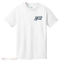 Trust In God Christian Faith In Jesus Midnight Blue Embroidered Embroidered Kids T-Shirt thumb 0