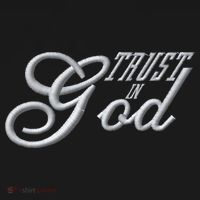 Trust In God Christian Faith In Jesus Embroidered Embroidered Women's Hoodie thumb 2
