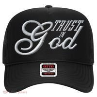 Trust In God Christian Faith In Jesus Embroidered Embroidered Hat thumb 0