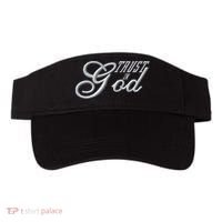 Trust In God Christian Faith In Jesus Embroidered Embroidered Visor thumb 0