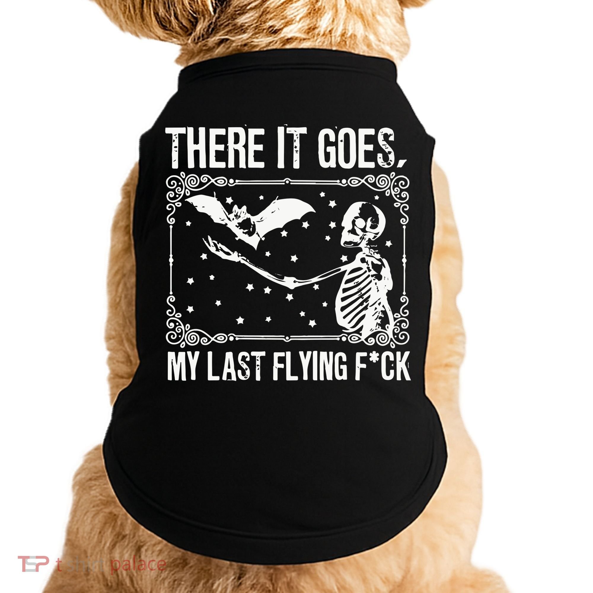There It Goes My Last Funny Halloween Doggie Tank