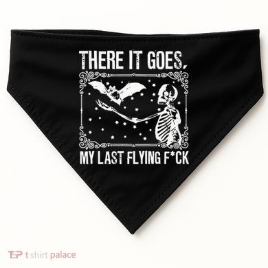 There It Goes My Last Funny Halloween USA-Made Doggie Bandana