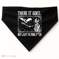 There It Goes My Last Funny Halloween USA-Made Doggie Bandana thumb 0