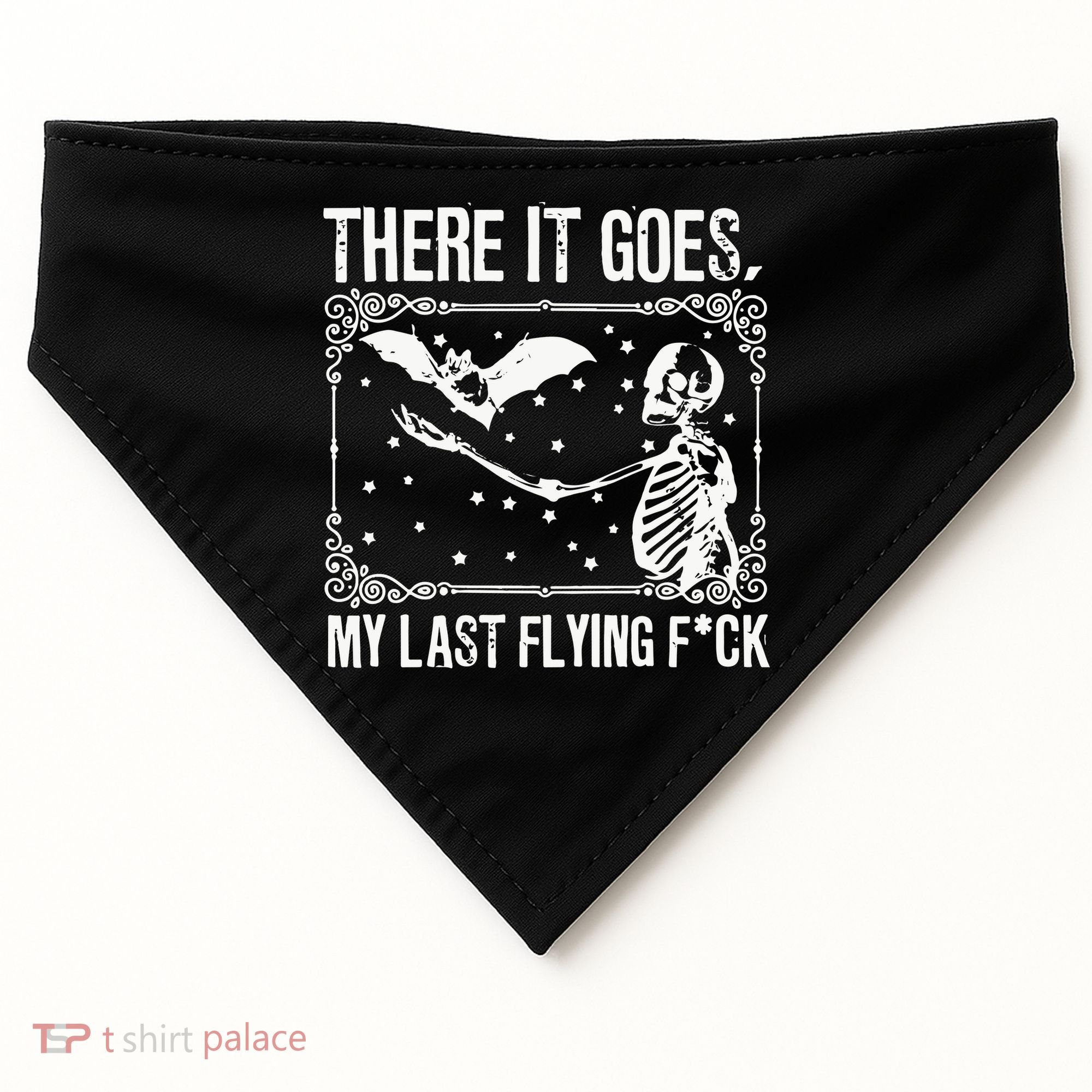 There It Goes My Last Funny Halloween USA-Made Doggie Bandana