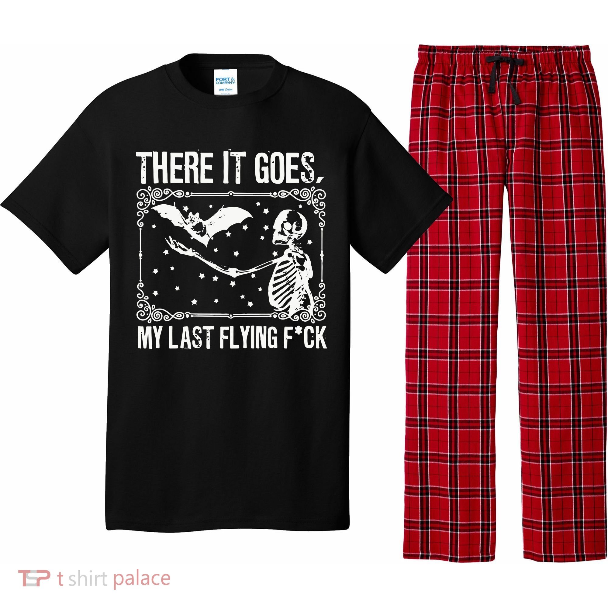 There It Goes My Last Funny Halloween Pajama Set
