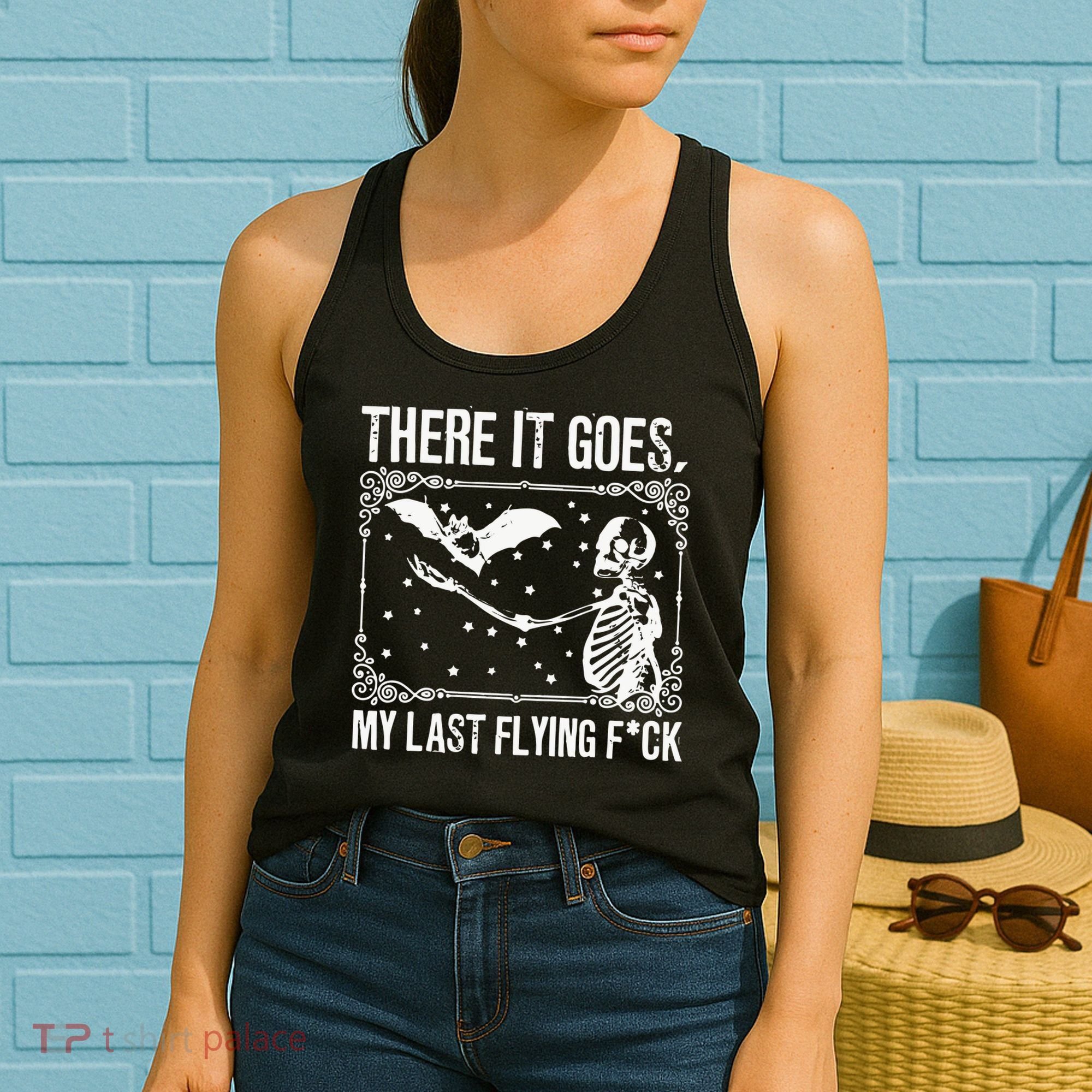 There It Goes My Last Funny Halloween Women's Tank Top