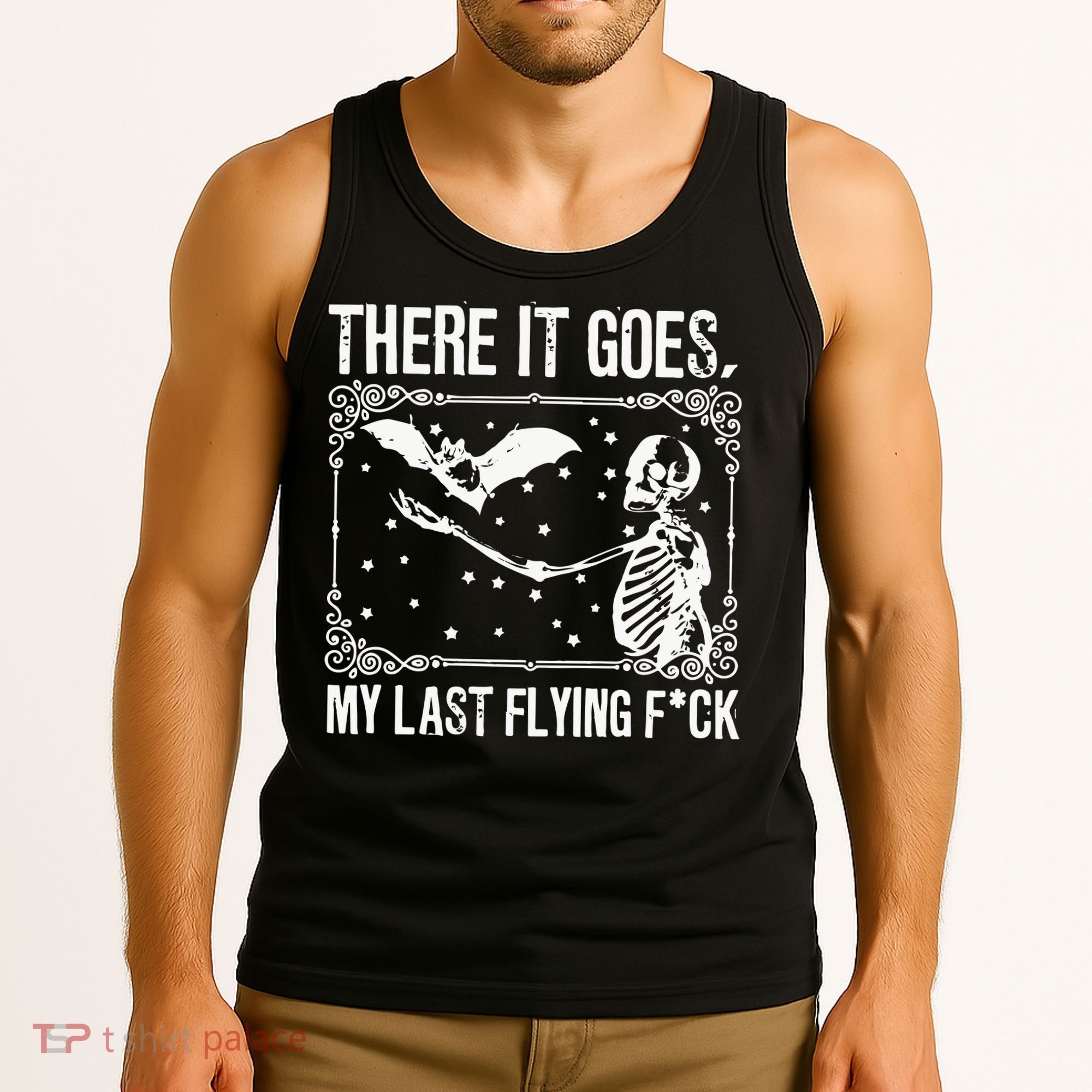 There It Goes My Last Funny Halloween Tank Top