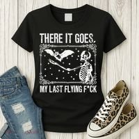 There It Goes My Last Funny Halloween Women's T-Shirt thumb 3