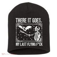 There It Goes My Last Funny Halloween Short Acrylic Beanie thumb 0