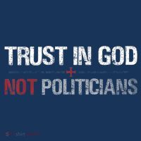 Trust In God Not Politicians Beanie thumb 2