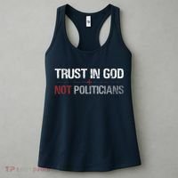 Trust In God Not Politicians Women's Tank Top thumb 3
