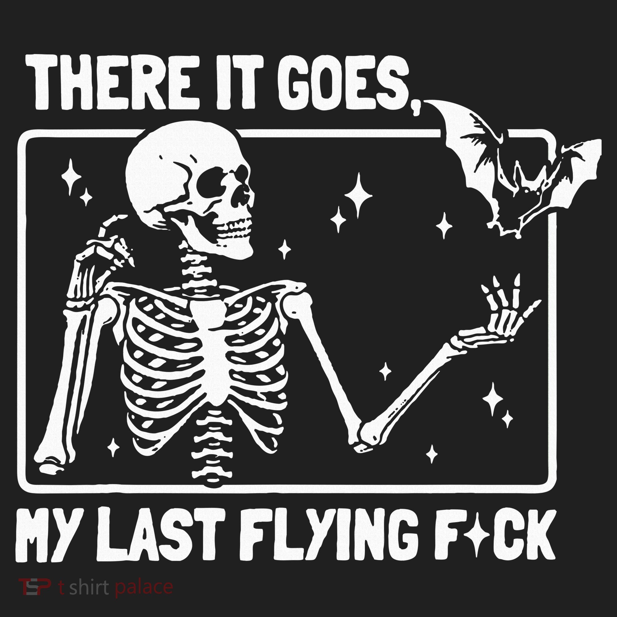 There It Goes My Last Flying F Skeletons Funny Halloween Hat