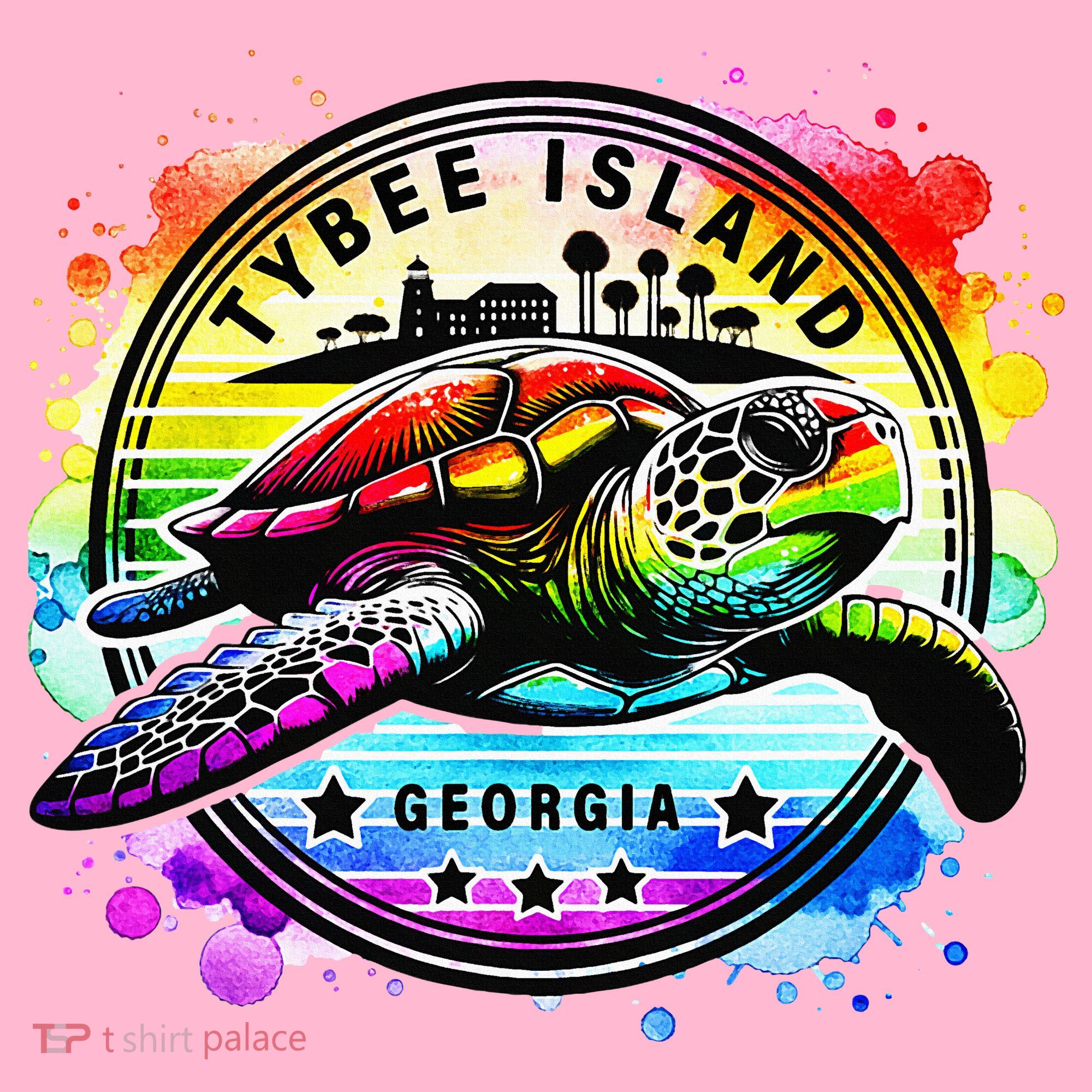 Tybee Island Georgia Sea Turtle Ga Coaster