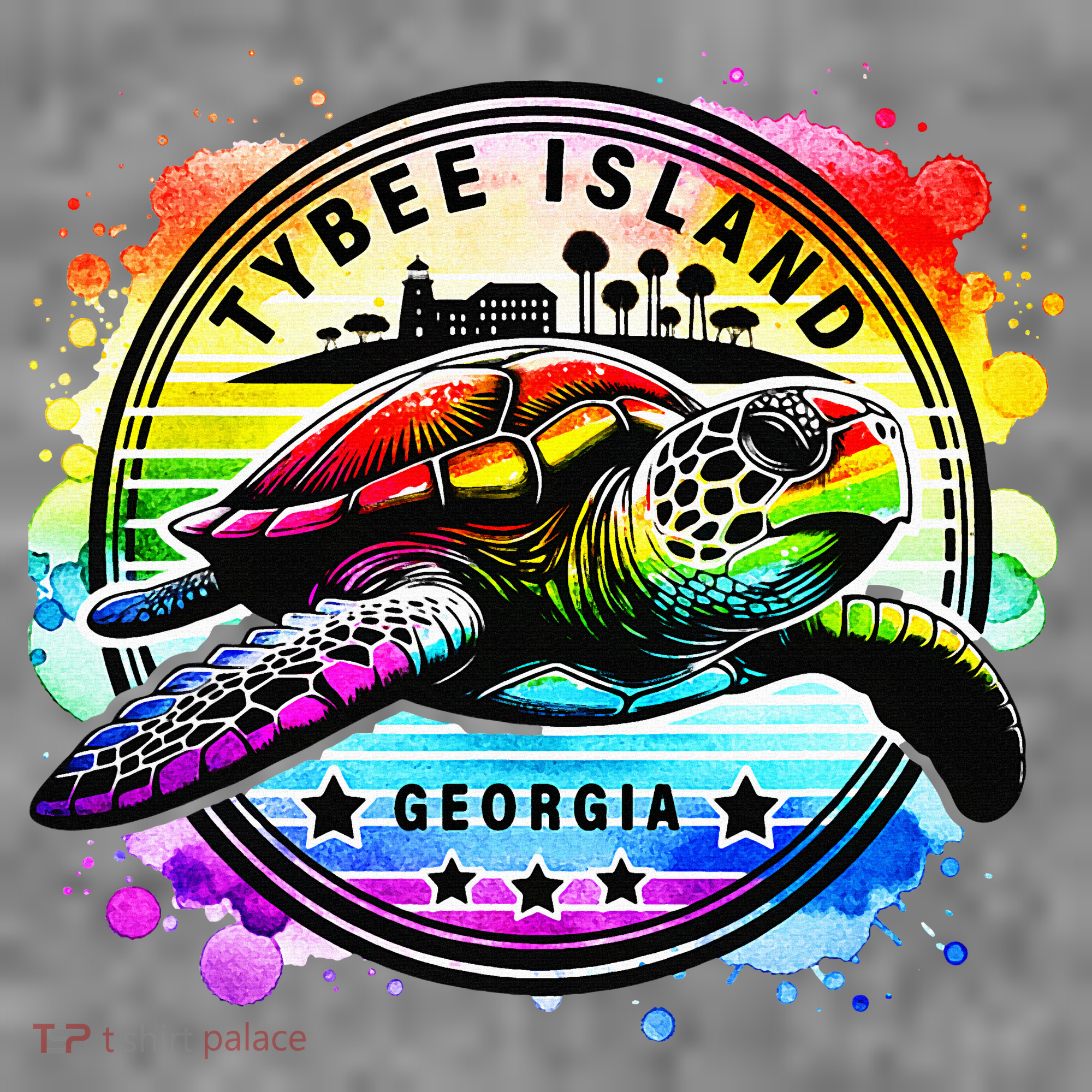 Tybee Island Georgia Sea Turtle Ga Toddler Hoodie