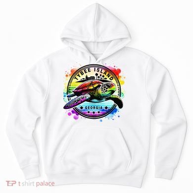 Tybee Island Georgia Sea Turtle Ga Hoodie