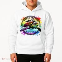 Tybee Island Georgia Sea Turtle Ga Hoodie thumb 2