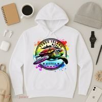 Tybee Island Georgia Sea Turtle Ga Hoodie thumb 3