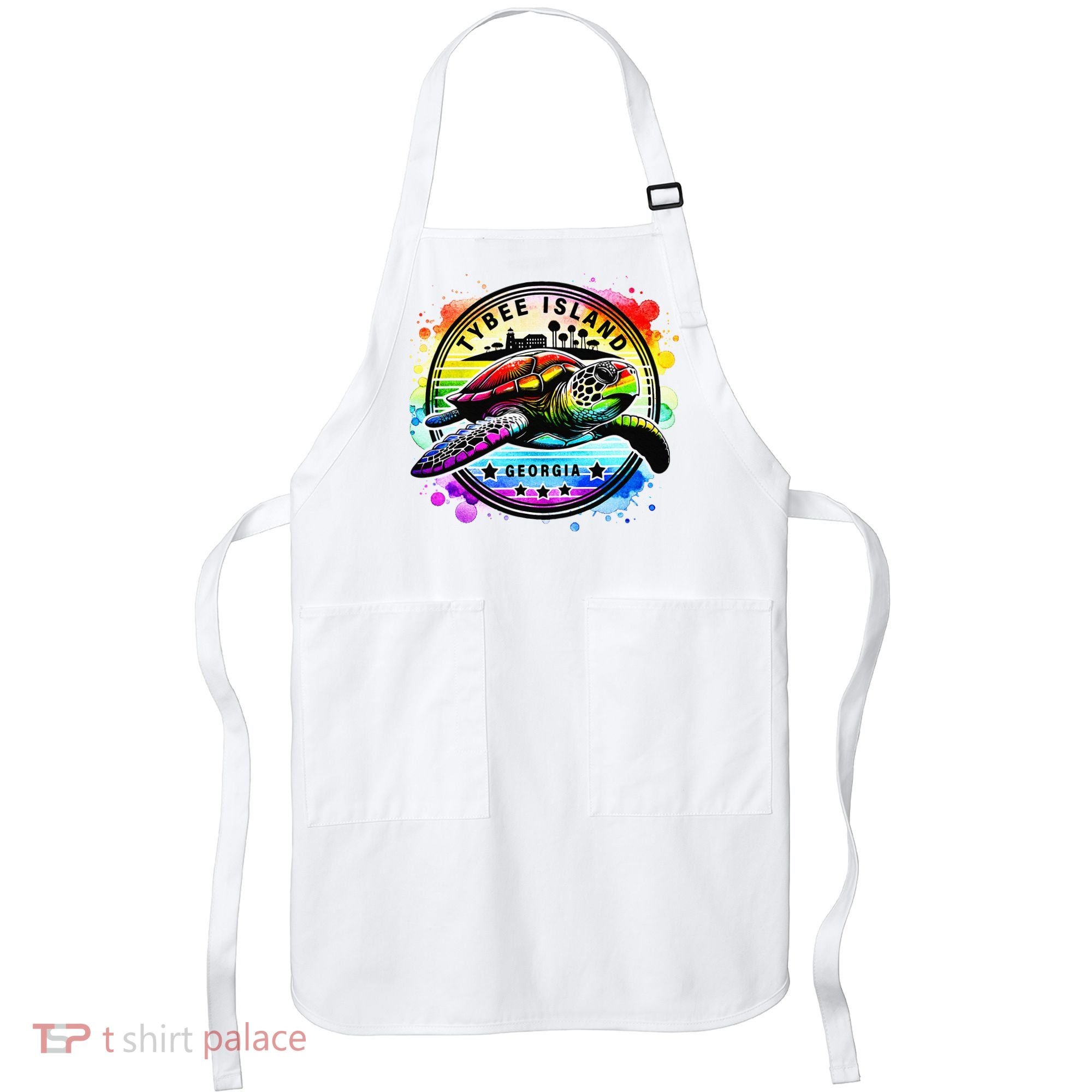 Tybee Island Georgia Sea Turtle Ga Apron