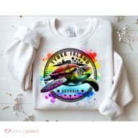 Tybee Island Georgia Sea Turtle Ga Sweatshirt thumb 2