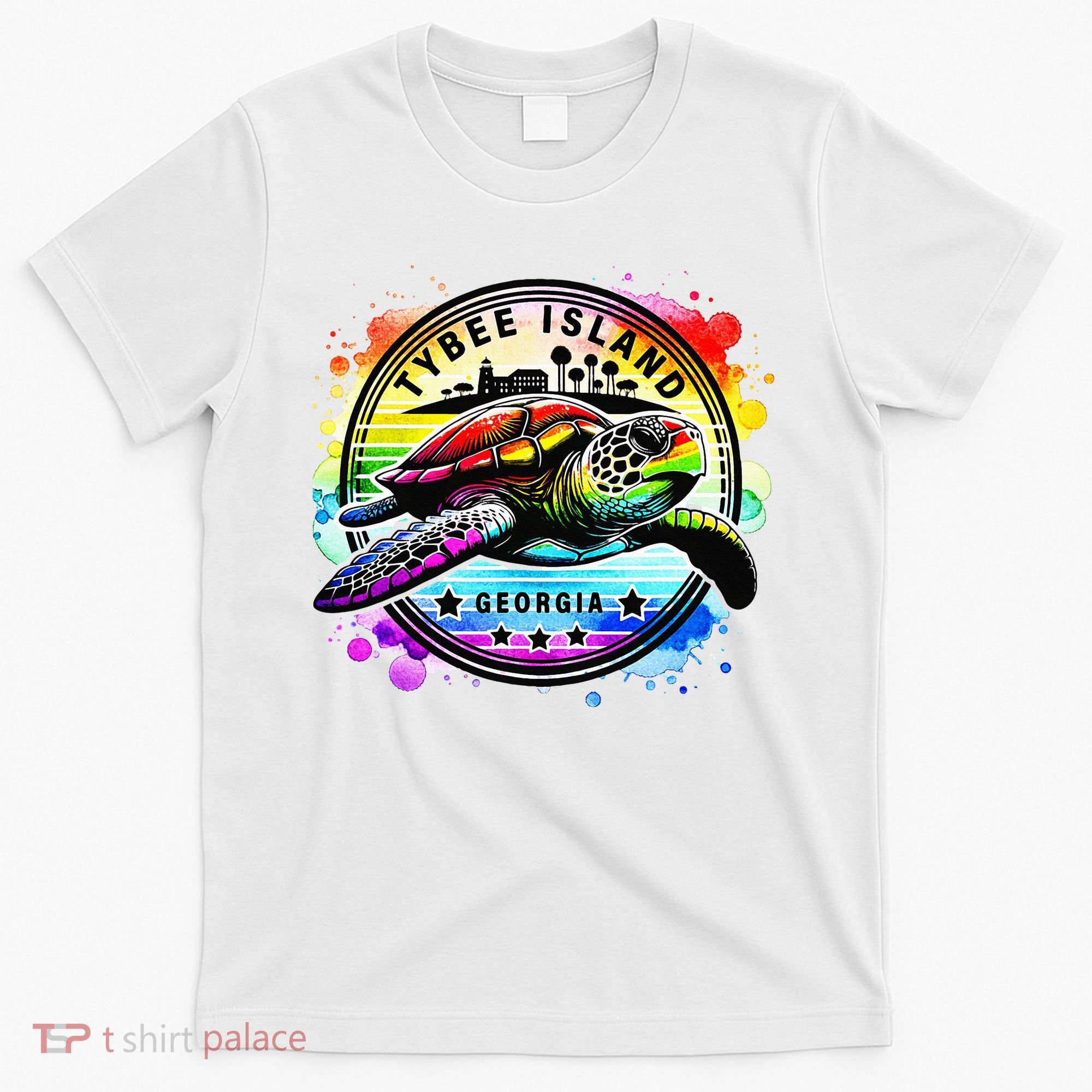 Tybee Island Georgia Sea Turtle Ga T-Shirt